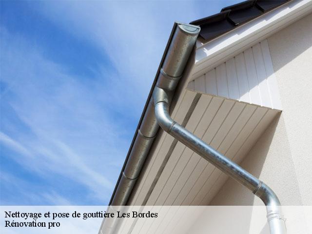 Nettoyage et pose de gouttière  les-bordes-89500 Rénovation pro 